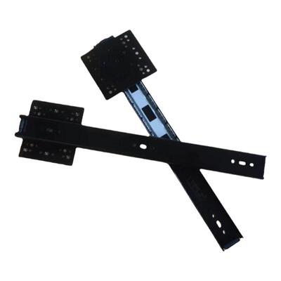 上翻侧翻折叠回旋门隐藏滑轨空调洗衣机烤箱橱柜隐藏式上翻门滑道