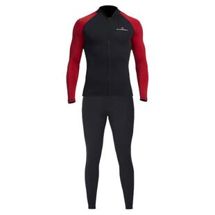 情侣1.5MM加厚保暖防晒分体潜水服男2MM冲浪浮潜防寒冬泳衣裤女士