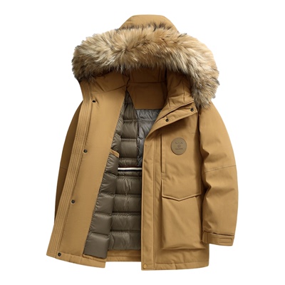 雪中飞加厚极寒男士羽绒服