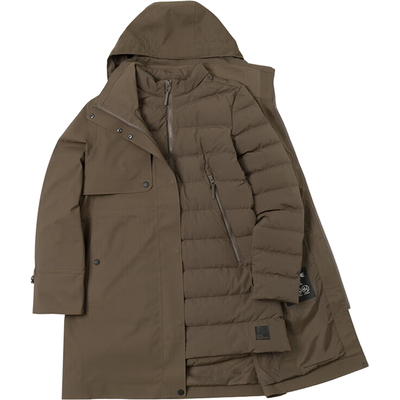 Jack wolfskin/狼爪正品新款女士羽绒三合一夹克5123121-5719