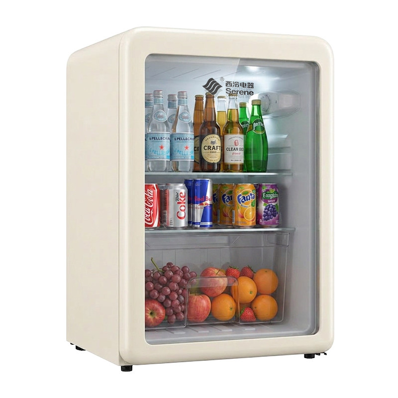 西泠复古冰吧家用冷藏柜小型办公冰吧