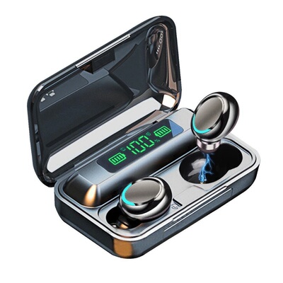 新F9真无线蓝牙耳机双耳降噪低延迟入耳式运动跑步音乐原厂代发