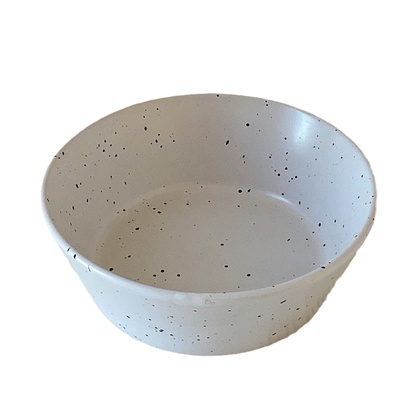 复古泼墨穆尼生活陶瓷韩式圆形碗