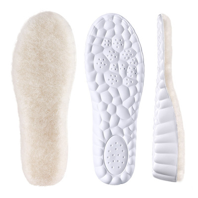 女士专用内增高鞋垫新款冬季羊毛