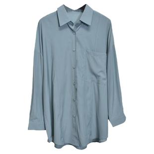 宽松舞蹈服现代舞衬衣男女同款大码黑色白色衬衫爵士舞练功演出服