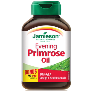 jamieson健美生进口月见草油软胶囊女性卵巢规律经期保健品180粒