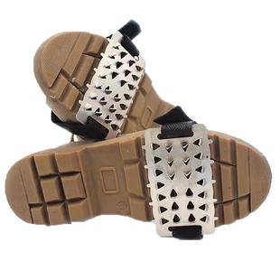 冬天专业冰爪防滑神器钓鱼登山鞋钉链老人雪地靴冰抓鞋套冰面雪爪