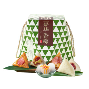 嘉华糯米肉粽到手11件1090g