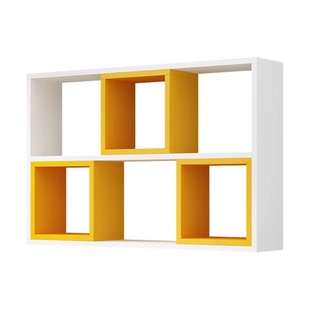 墙上置物架壁挂书架创意卧室隔板墙面收纳格子学校宿舍墙壁柜书柜