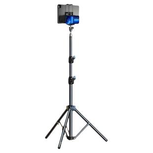 2025新款手机直播支架三脚架考研复试拍摄拍照自拍三角架桌面落地式平板电脑ipad通用二合一懒人专用支撑架子