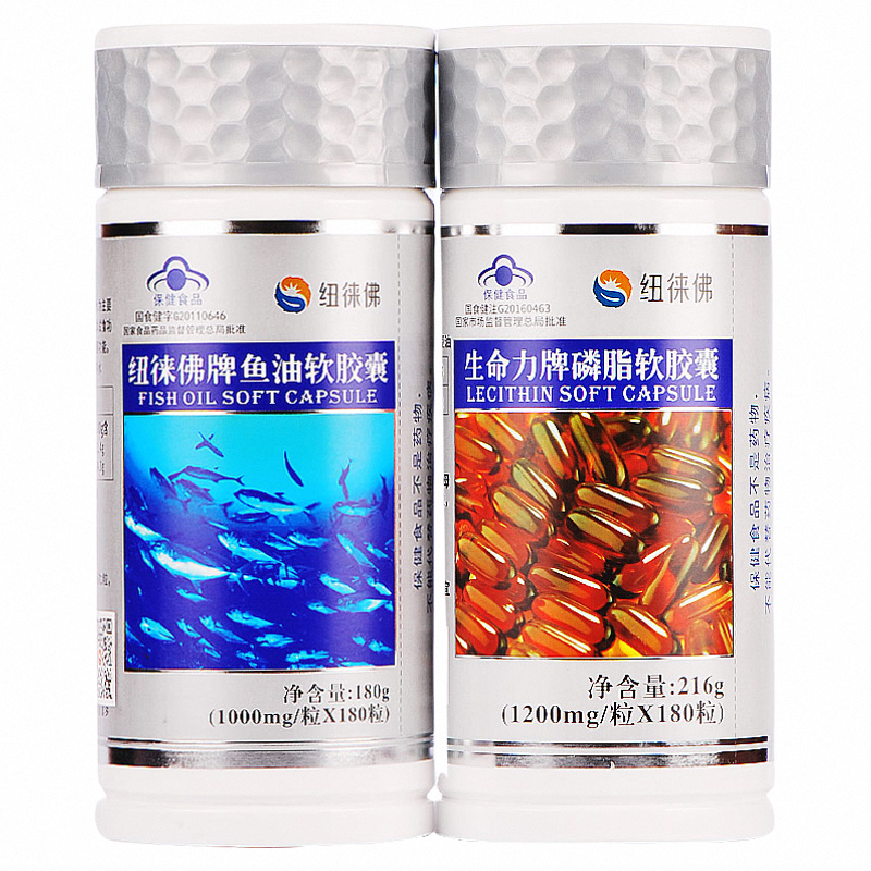 鱼油软胶囊卵磷脂纽徕佛