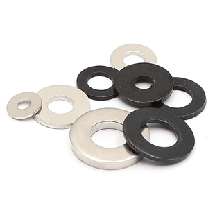 无毛刺金属小垫片平垫M2/2.5/3/3.5/4/5/6/7铁碳钢垫圈铁介子华司