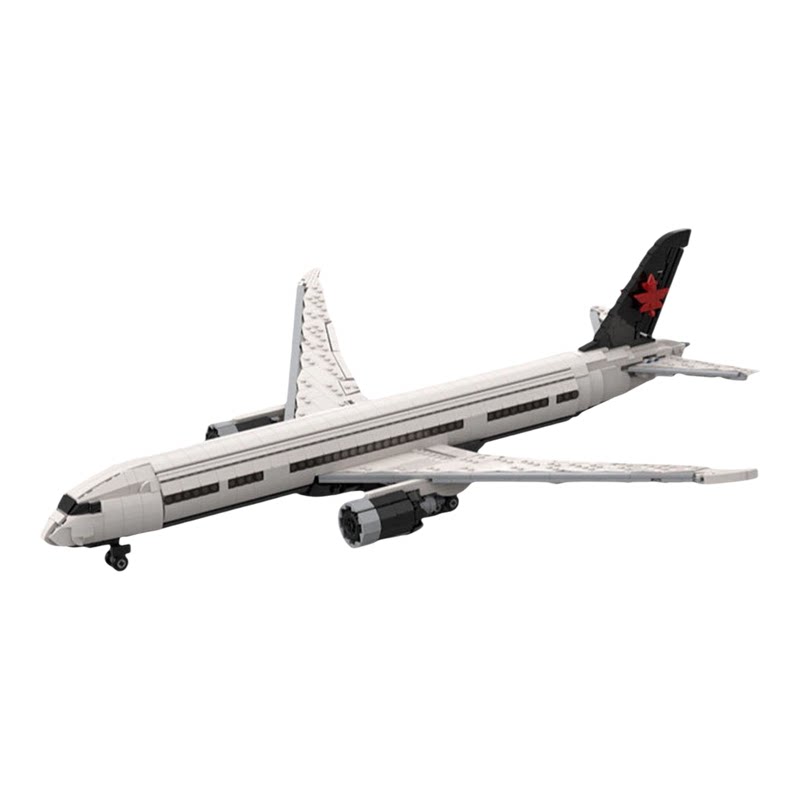 加拿大航空波音787-9客机积木
