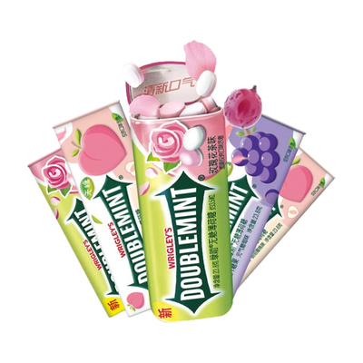 绿箭无糖薄荷糖约35粒清新口气原味清凉薄荷糖零食清新口气糖果