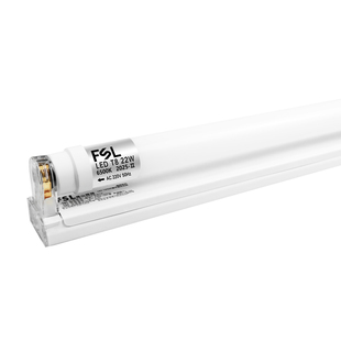 FSL佛山照明led灯管T8单端通电支架家用照明单头输入220V长条灯管
