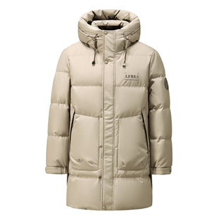 雪中飞冬季新款羽绒服男东北加厚保暖中长款外套休闲防寒冬装大衣