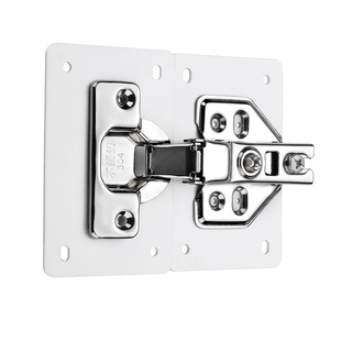 不锈钢合页固定板柜门铰链修复安装器家用柜子侧板损坏孔修复神器