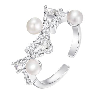 【生日礼物】周大生珍珠戒指高级