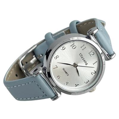 小表盘石英手表女生简约复古皮带