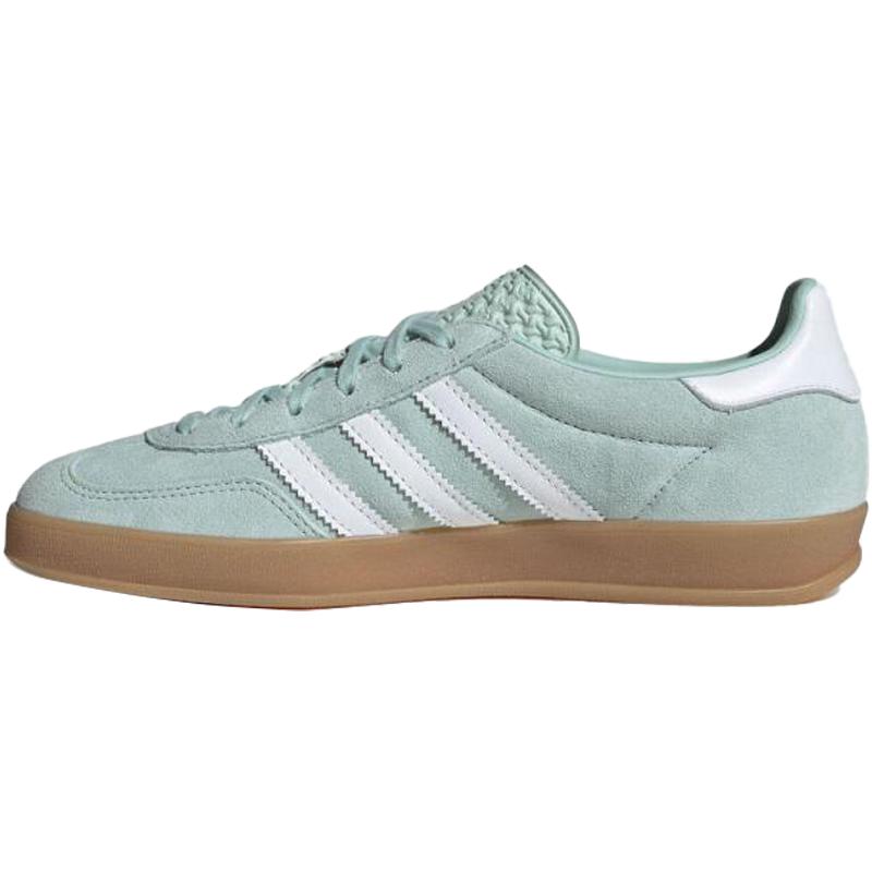 滔搏adidas阿迪达斯三叶草男女鞋GAZELLEINDOORW运动休闲鞋JS1396