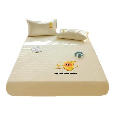 全棉磨毛床笠全包床罩床单三件套