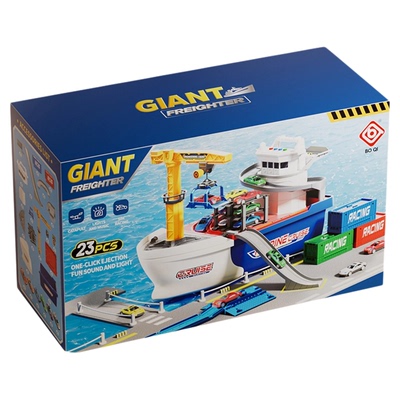 49cm超大巨型轮船吊车儿童玩具