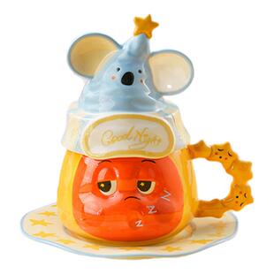 星星人联名陶瓷马克杯考拉新年礼物情人节礼物伴手礼情侣咖啡杯