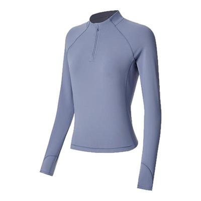 Keep运动长袖女半拉链运动T恤