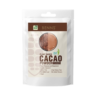 BENNS进口纯生可可粉烘焙无添加糖生酮cacao粉未碱化巧克力冲饮