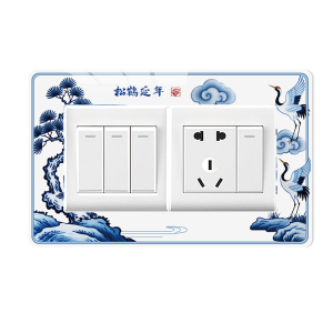 遮丑装饰墙贴高级感插座边框套