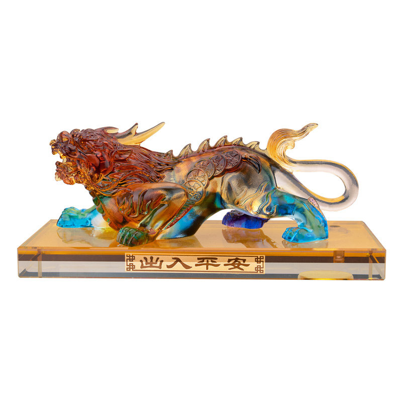 真琉璃汽车摆件招财貔貅车内饰品