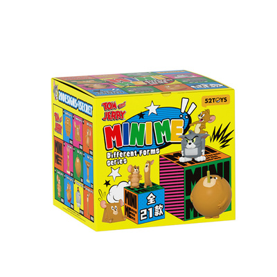 猫和老鼠华纳正版周边MINIME变形系列潮玩盲盒手办模型创意摆件