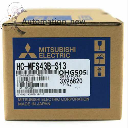 议价供应原装三菱 HC-MFS43B 交流电伺服电机