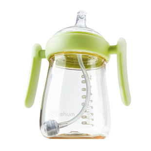 beeshum贝斯哈姆奶瓶学饮杯鸭嘴杯宝宝婴儿6个月以上防呛PPSU水杯