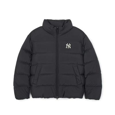 官方短款羽绒服MLB立领