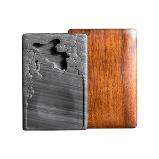 张小凤可磨墨砚台安徽孤品歙砚自用笔墨纸砚歙县书法专用小楷写经天然原石文房四宝金星罗纹手制雕刻节日送礼