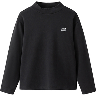 巴拉巴拉儿童长袖t恤男童女童条纹打底衫秋冬季新款童装宝宝潮大