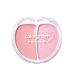 colorgram双色腮红膏氛围色高光修容三合一日韩裸妆