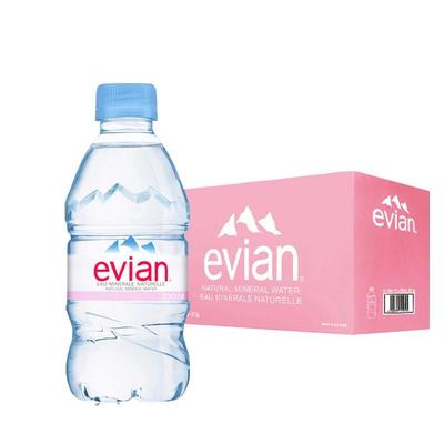 天然矿泉水Evian330ml*24瓶进口