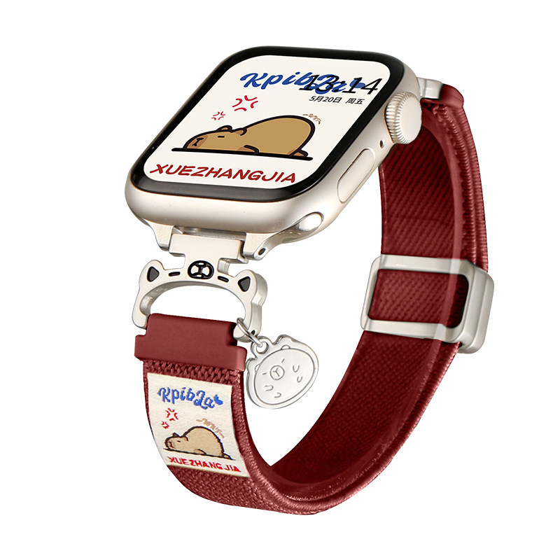适用小米手环9pro手表带10编织磁吸8por高级感红米watch6智能运动redmiwatch5的高颜值表链女生7代手