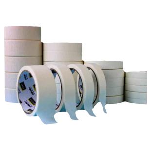 得力双面胶两面棉纸双面胶带透明超固定墙面不纸质强力贴墙汽车宽窄高粘度留痕手撕学生手工专用加厚儿童白色