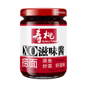 寿桃牌港式滋味捞面炒菜6瓶xo酱