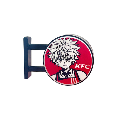 漫萌铺全职猎人灯箱肯肯奇犽周边西索同人磁吸发光冰箱贴周边