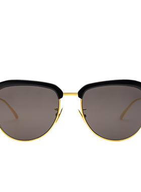 大脸显瘦宋佳同款墨镜女豹纹半框