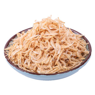 鲜晒淡干海虾皮海银虾干海味干货小海米野生毛虾小虾米