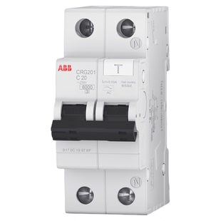 ABB空气开关断路器2P家用总开空调电闸20A32A63A微型小型断路器