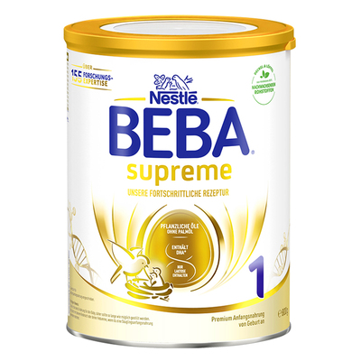 雀巢贝巴至尊新版奶粉1段800g