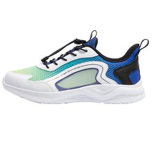 特步童鞋夏季款中大童网面透气儿童运动鞋子男童束口扣防滑跑步鞋