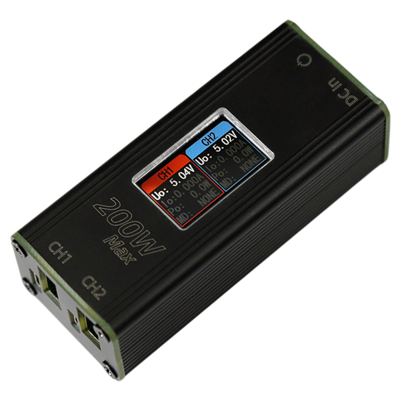 大功率200w超级快充模块双路100w桌面充电器PD3.0笔记本维修检测