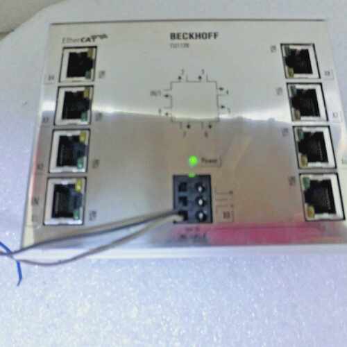 BeckHoff CU1128-0000 8port EtherCAT-Hub,24Vdc,Used,Ger_,8629